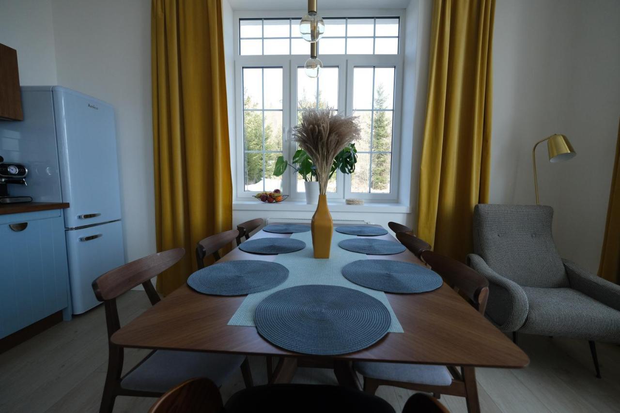 Bellevue Apartments Vila Vlasta Stary Smokovec วิสโซเค ดาตรี ภายนอก รูปภาพ